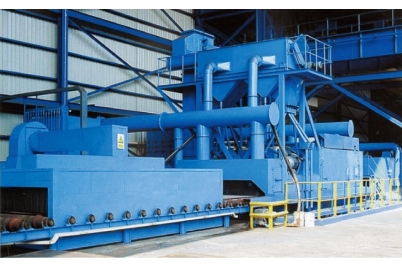 Q69 series steel plate pretreatment line