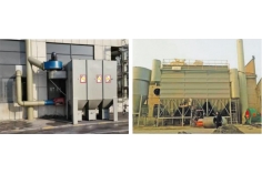 Bag type dust collector